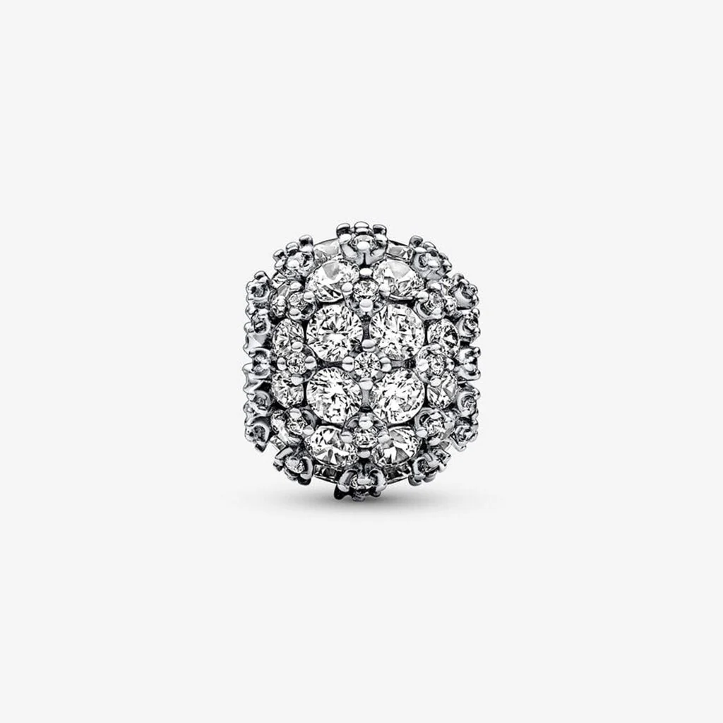 PANDORA : Sparkling Pavé Round Charm - Image 4