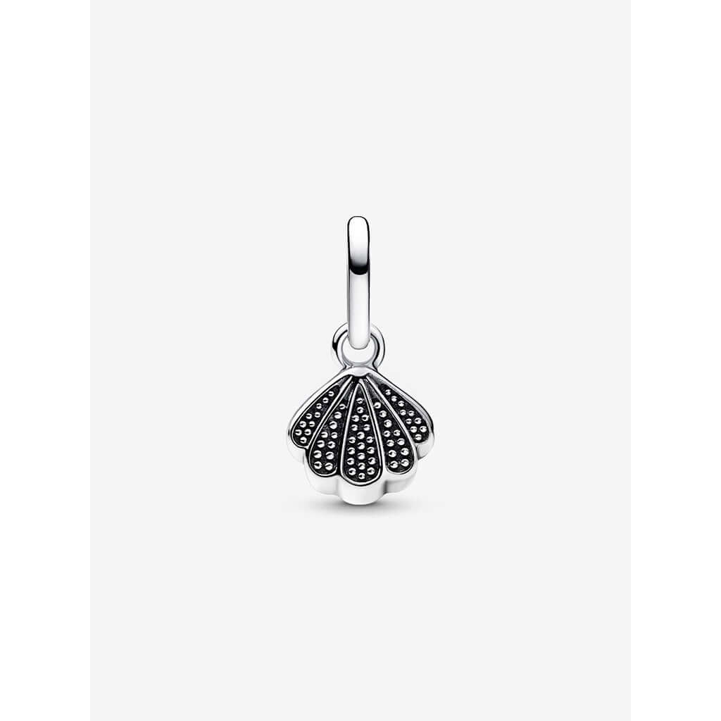 PANDORA : Sparkling Shell Mini Dangle Charm