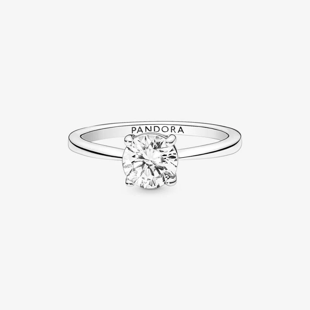 PANDORA : Sparkling Solitaire Ring - Image 4