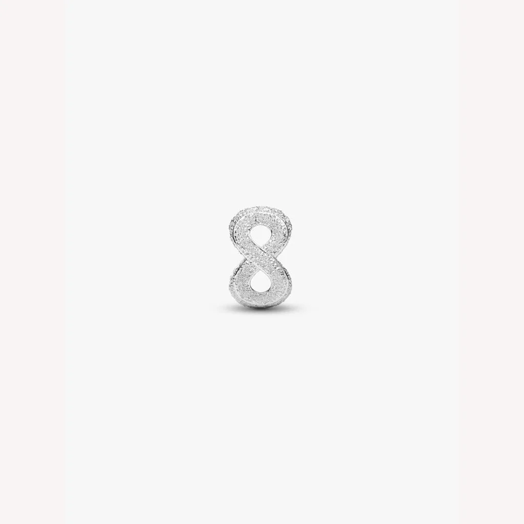 Pandora : Textured Infinity Symbol Mini Charm - Image 2