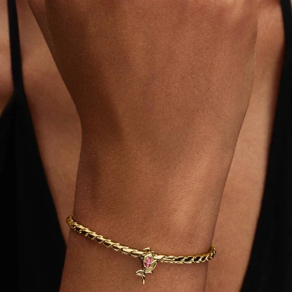 Pandora : Tulip Openwork Charm - Image 5