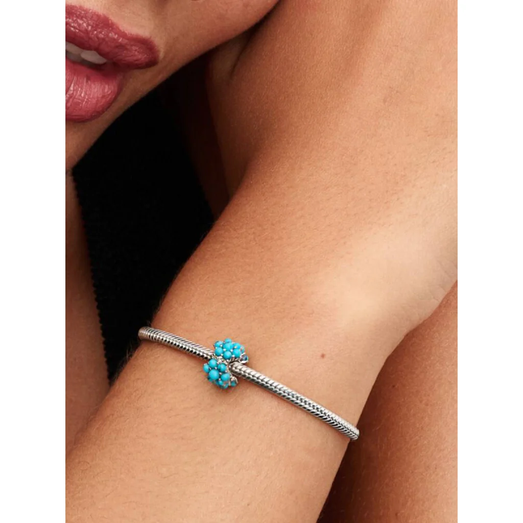 PANDORA : Turquoise-colored Ocean Charm - Image 2