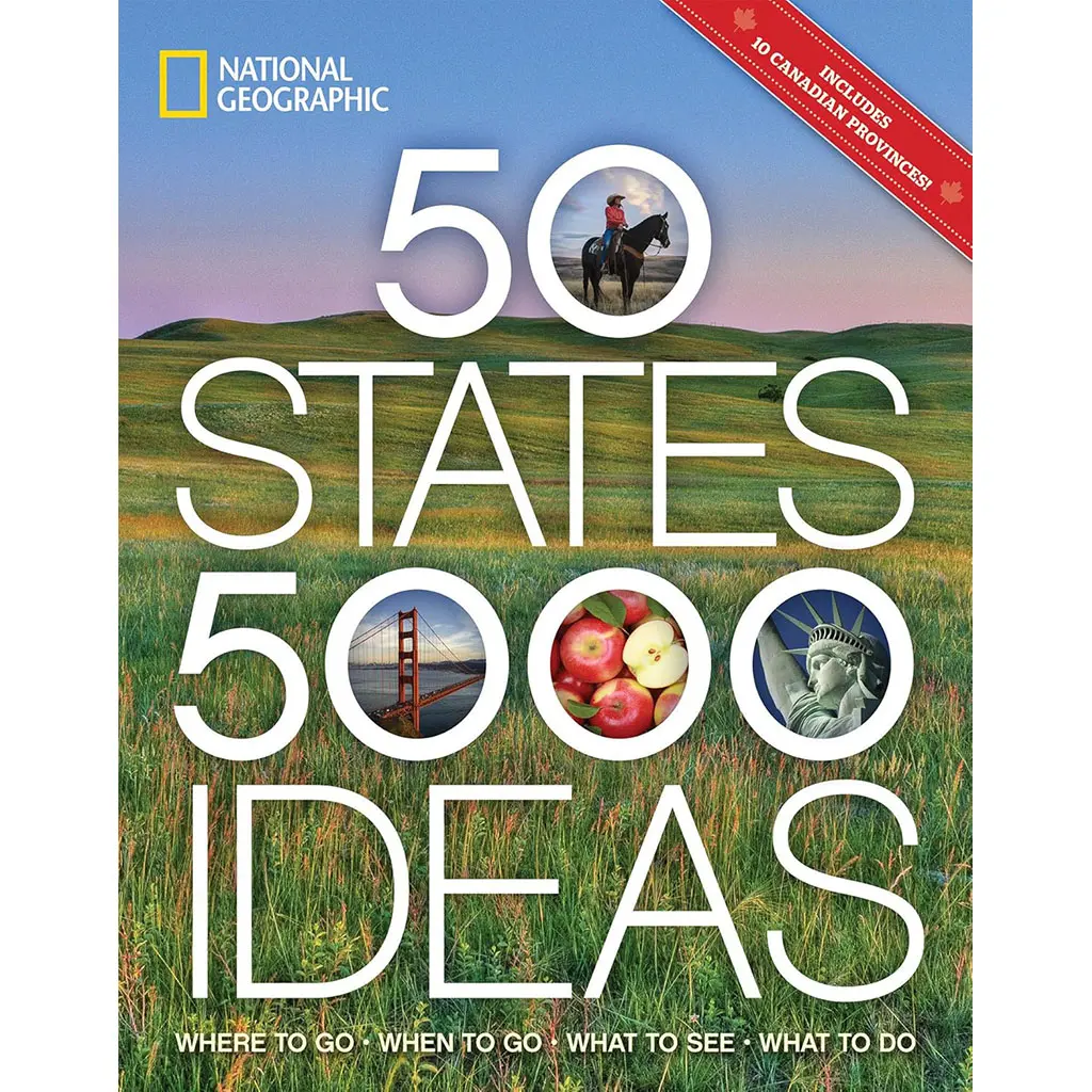 Penguin Random House : 50 States, 5,000 Ideas: Where to Go, When to Go, What to See, What to Do