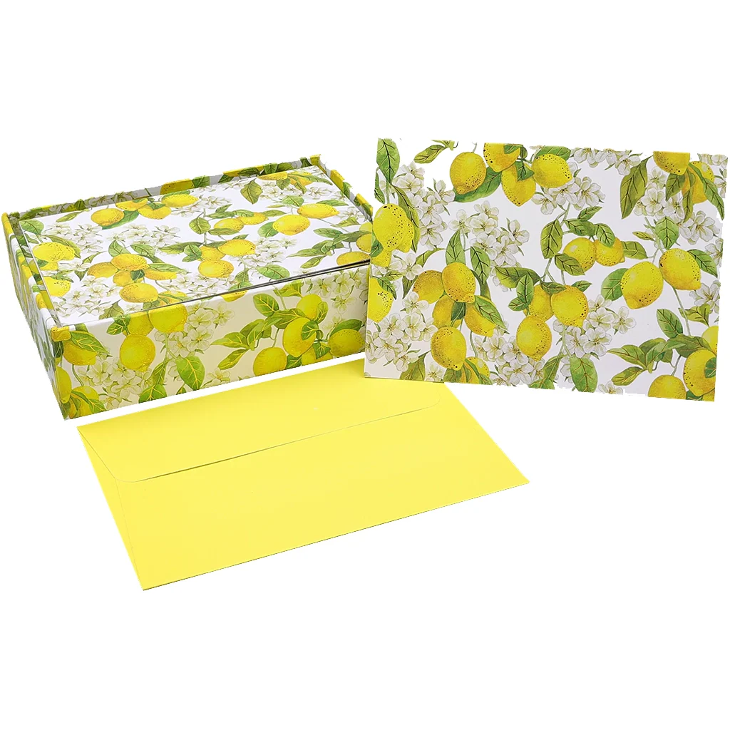 Peter Pauper Press : Amalfi Lemons Note Cards - Image 3