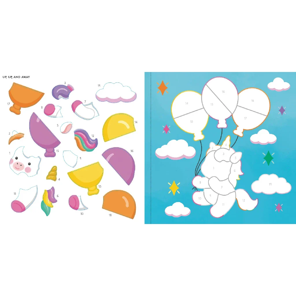 Peter Pauper Press : Baby Unicorn Sparkles Sticker Book - Image 6