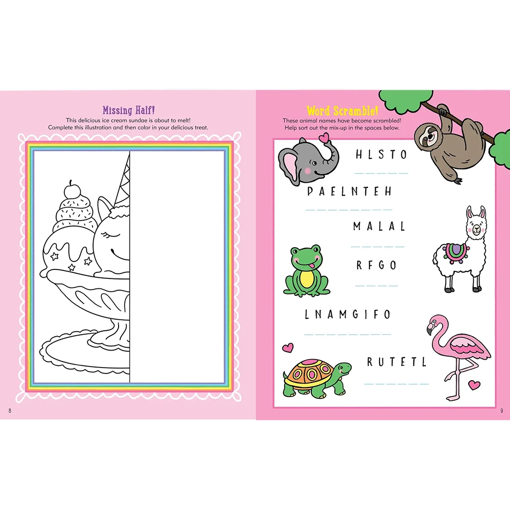 Peter Pauper Press : Coloring Book - Unicorns - Image 4