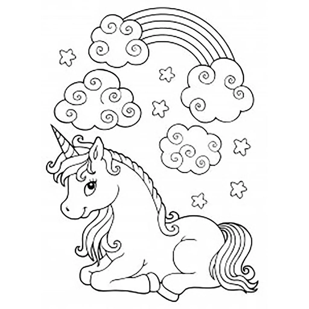 Peter Pauper Press : Coloring Book - Unicorns - Image 5