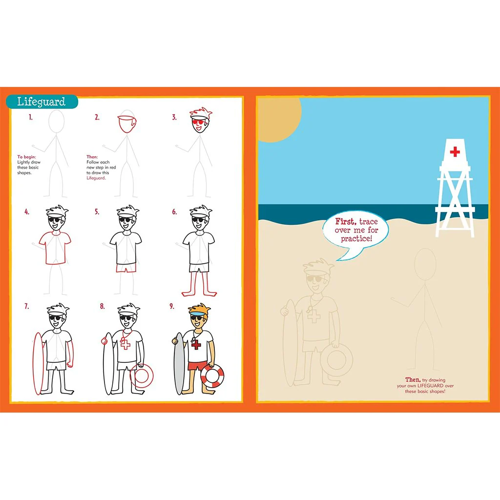 Peter Pauper Press : Learn to Draw - People! - Image 6