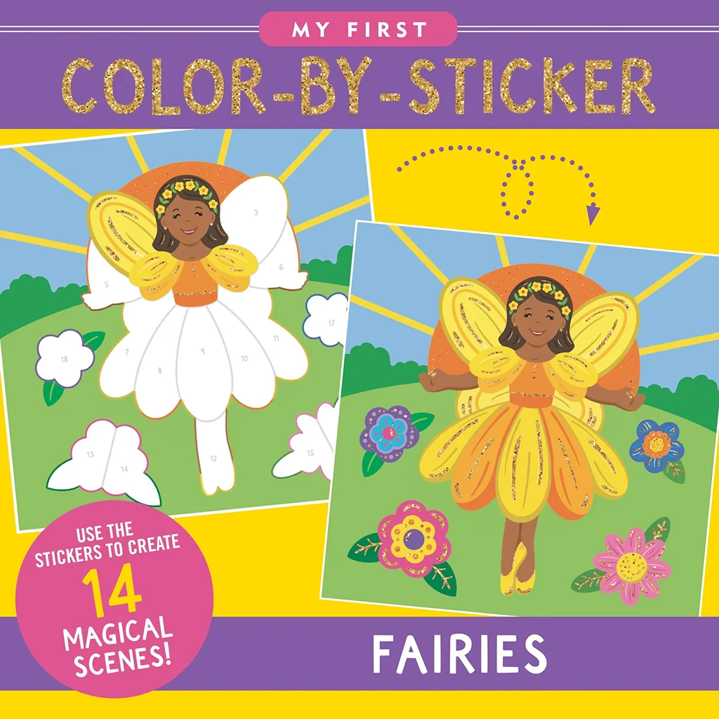 Peter Pauper Press : My First Color-by-Sticker - Fairies