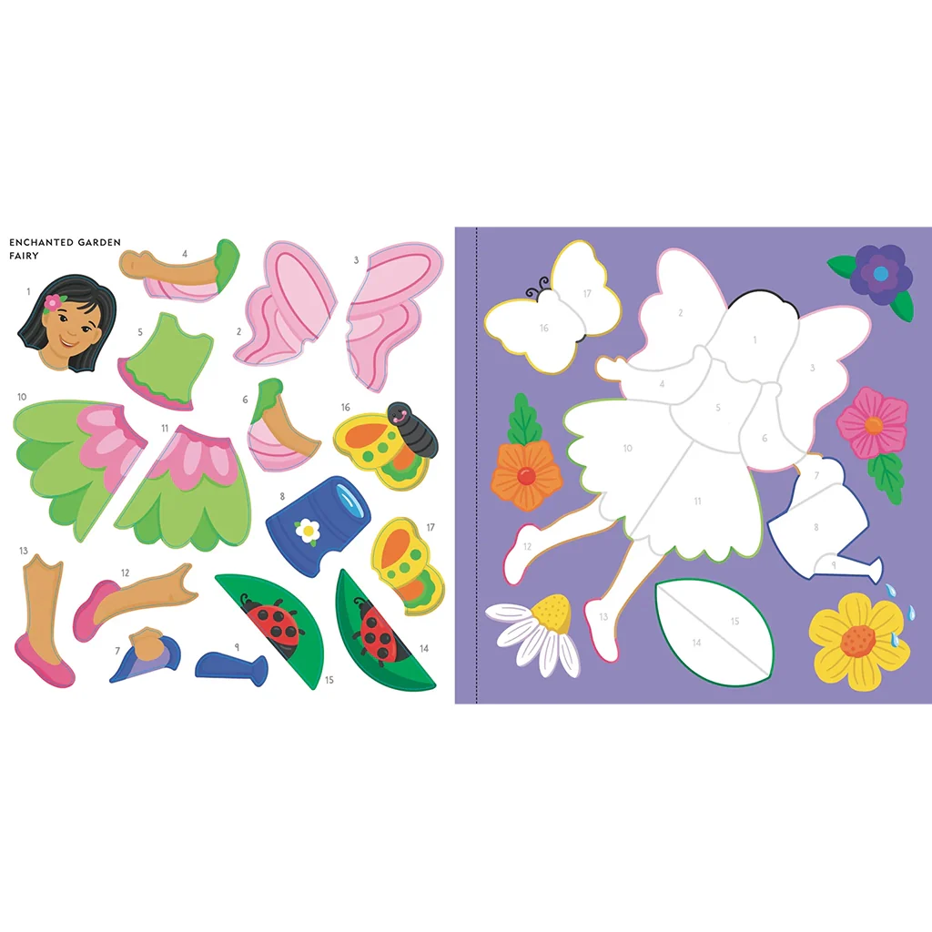 Peter Pauper Press : My First Color-by-Sticker - Fairies - Image 3