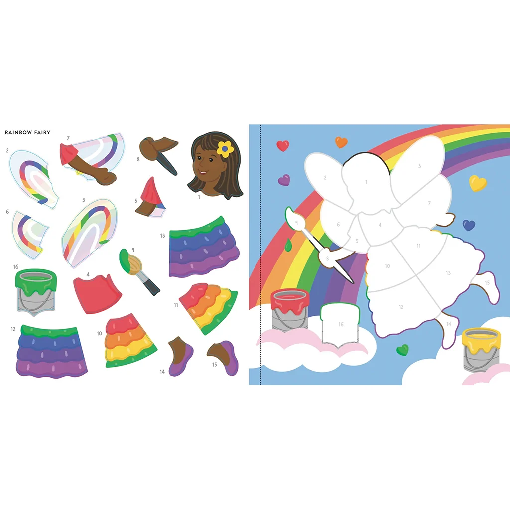 Peter Pauper Press : My First Color-by-Sticker - Fairies - Image 6