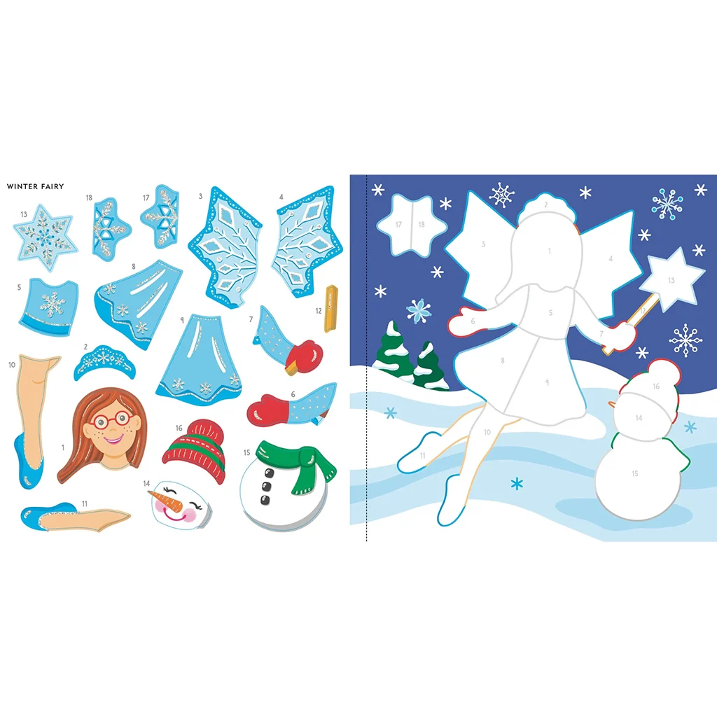 Peter Pauper Press : My First Color-by-Sticker - Fairies - Image 7