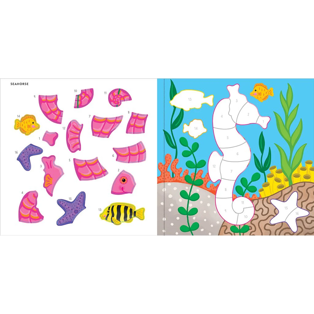 Peter Pauper Press : My First Color-by-Sticker - Under the Sea - Image 4