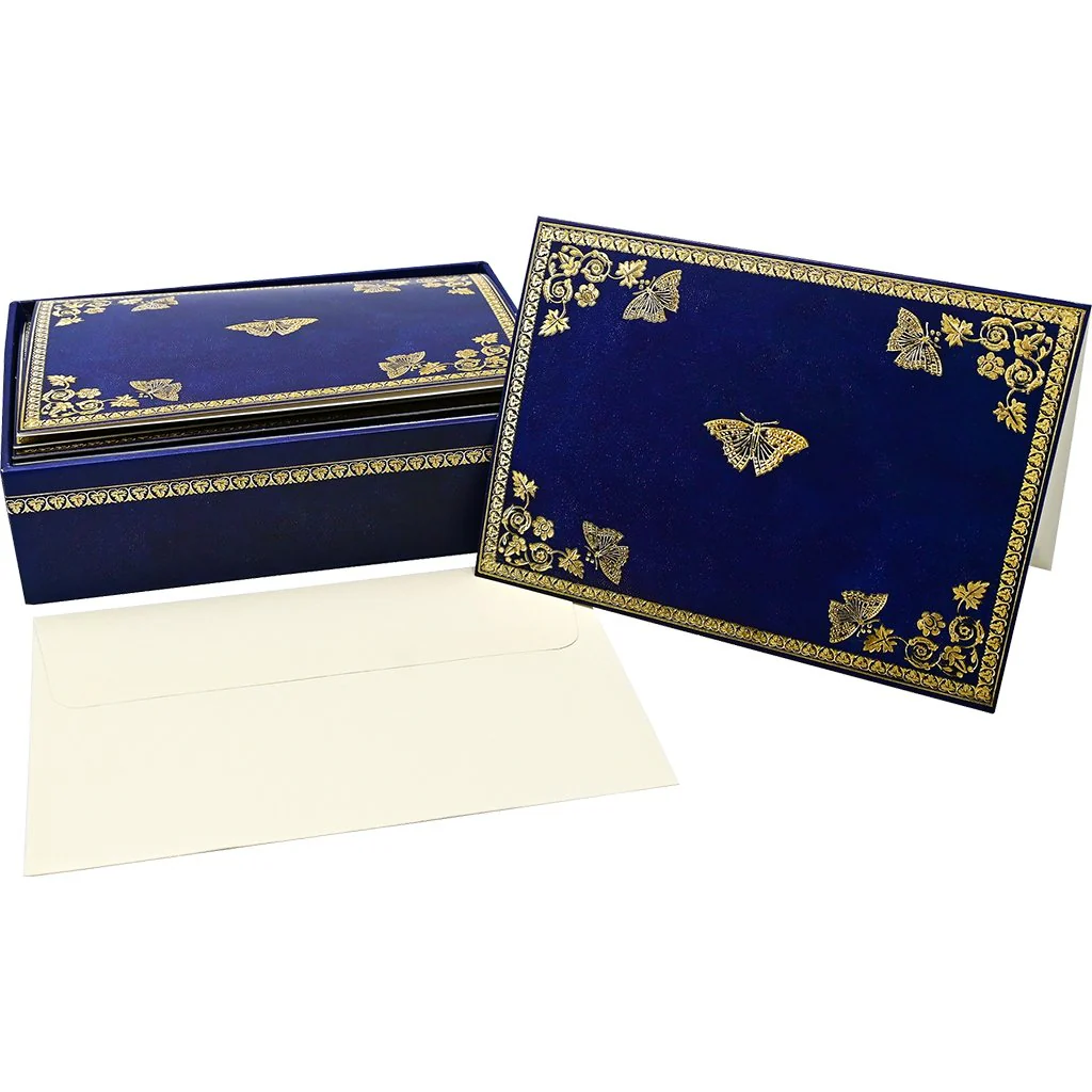 Peter Pauper Press : Note Cards - Gilded Butterflies - Image 3