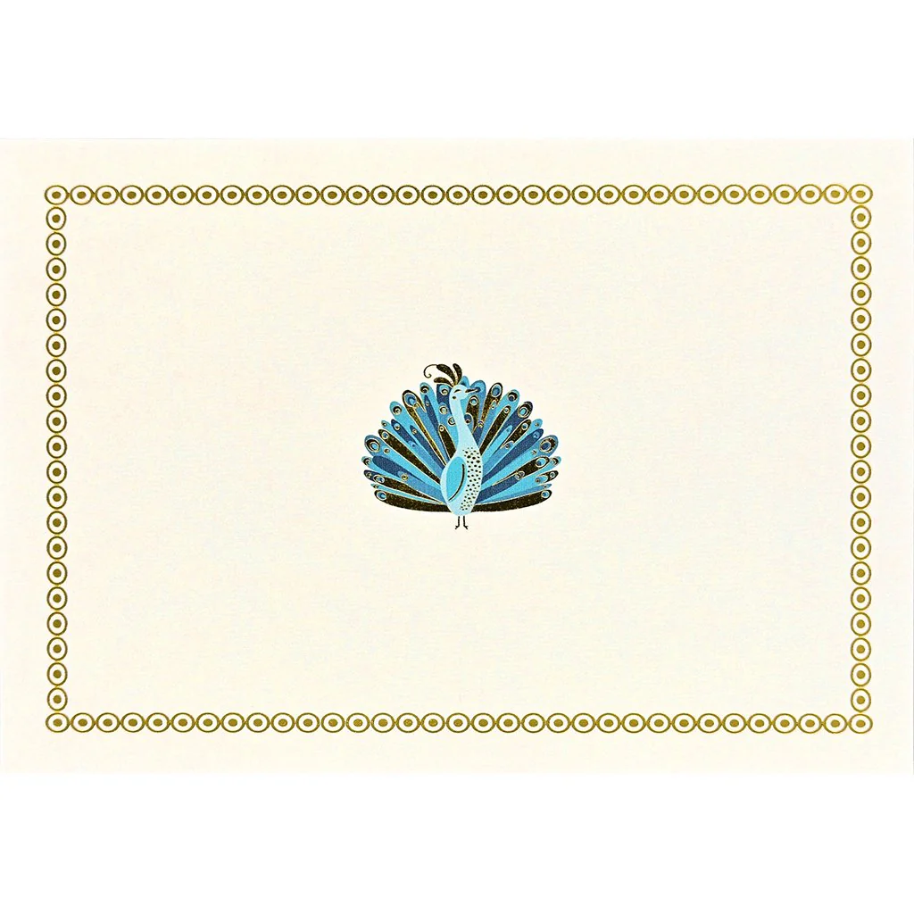 Peter Pauper Press : Note Cards - Peacock