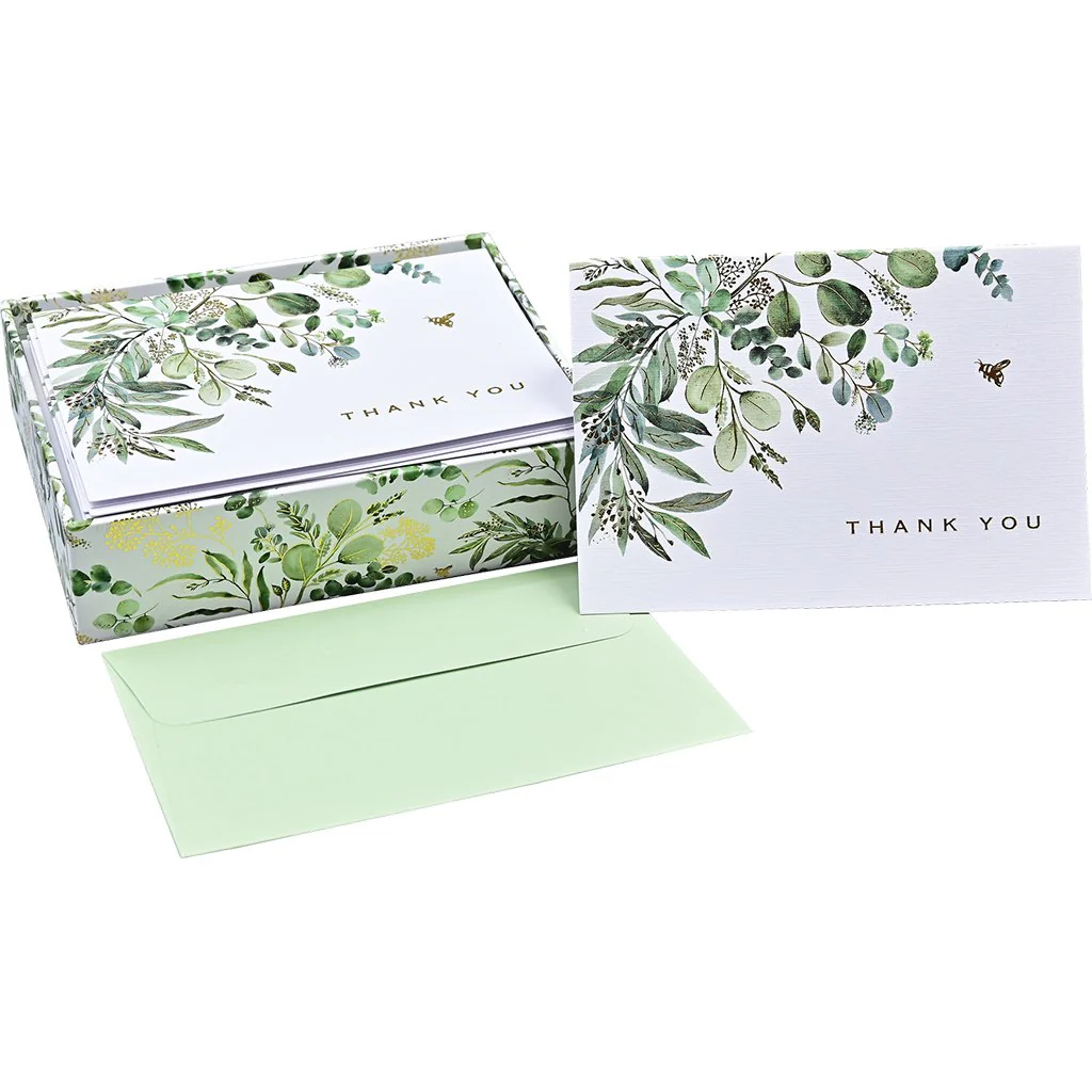 Peter Pauper Press : Thank You Notes - Eucalyptus - Image 3