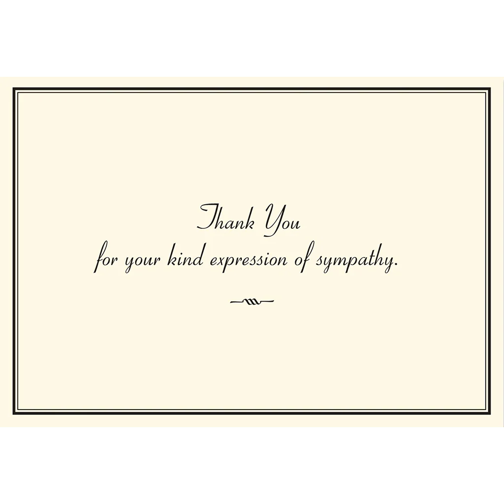 Peter Pauper Press : Thank You Notes - Sympathy