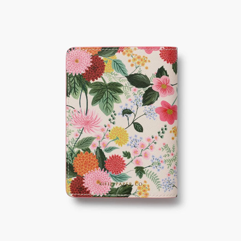 Rifle Paper Co : Dahlia Passport Holder - Image 4
