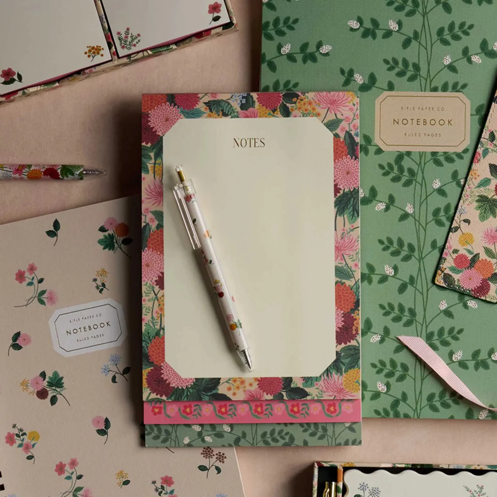 Rifle Paper Co : Dahlia Tiered Notepad - Image 2
