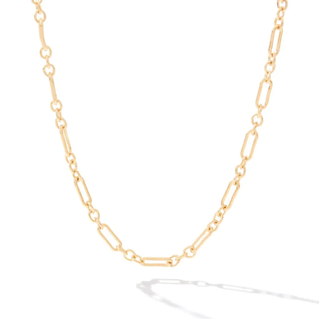 Ronaldo Jewelry : Links of Love Necklace - 14K Gold