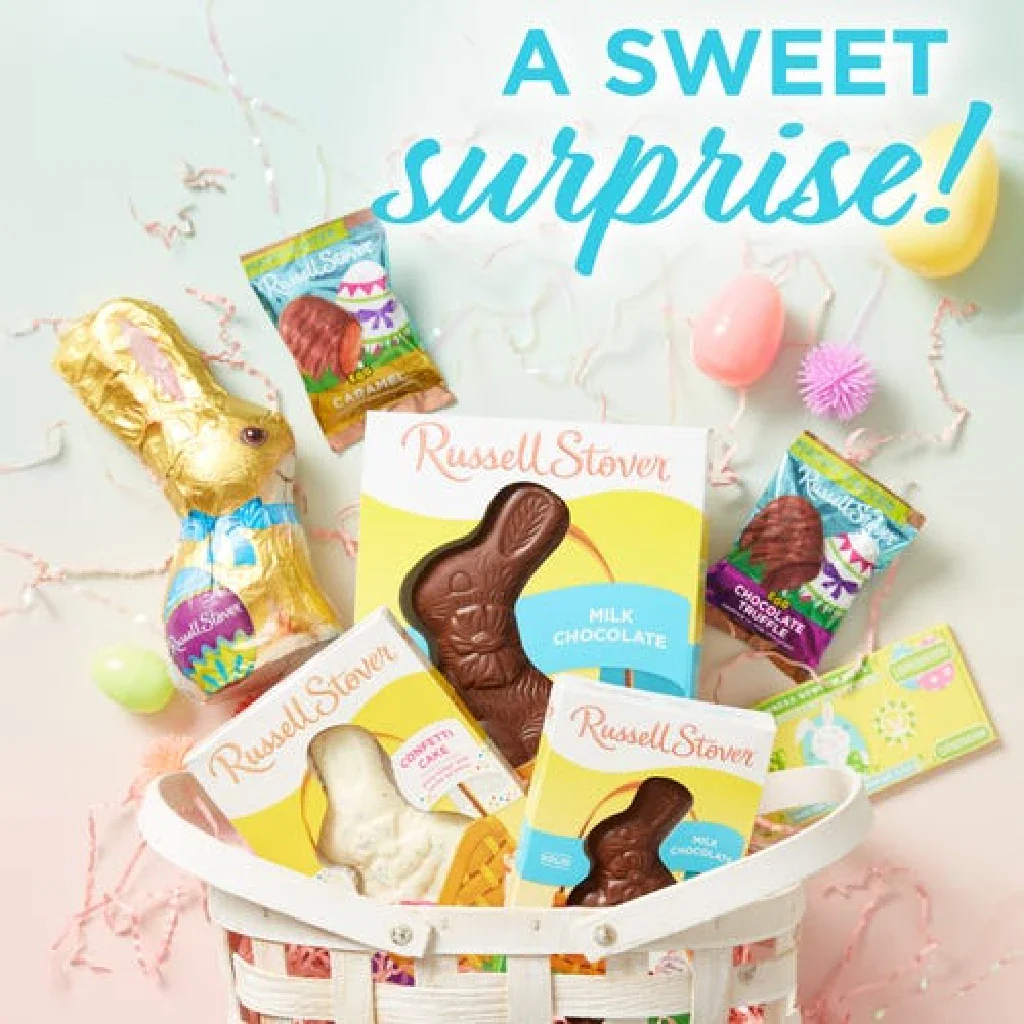 Russell Stover : Easter Chocolate Truffle Milk Chocolate Candy Easter Egg - Image 2