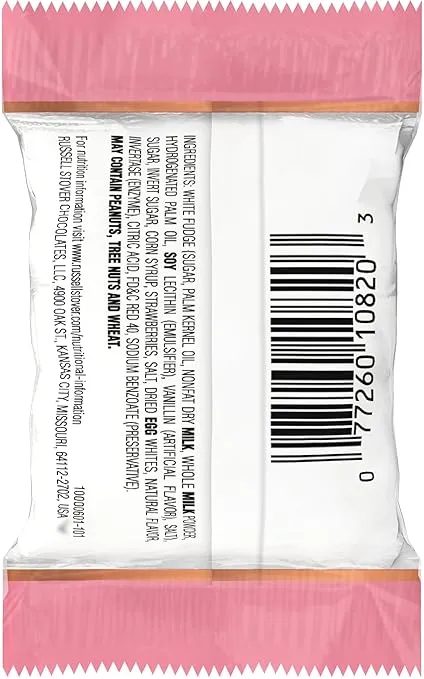 Russell Stover : Strawberry Creme - In White Fudge - Image 2