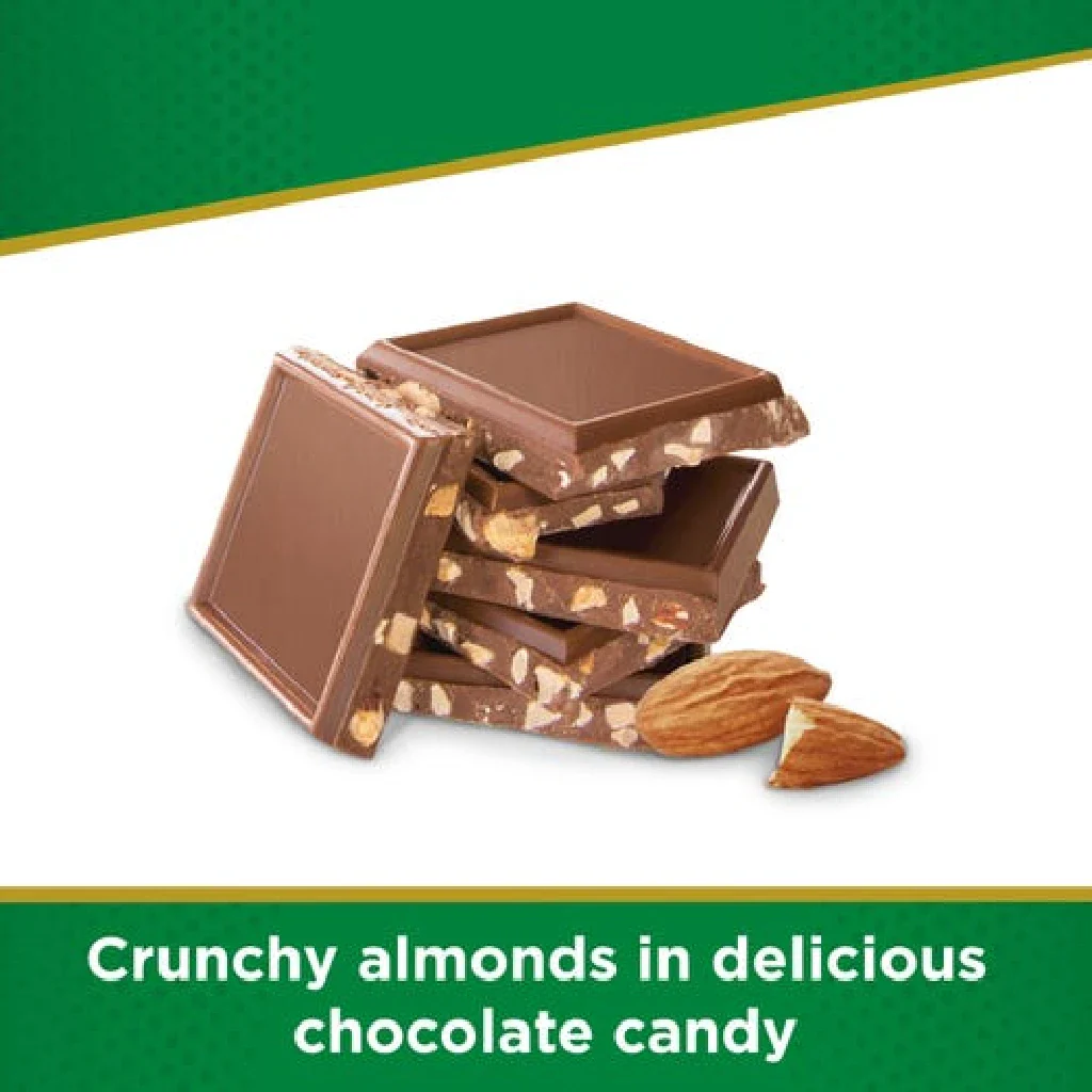 Russell Stover : Sugar Free Almond Chocolate Candy Bar - Image 2