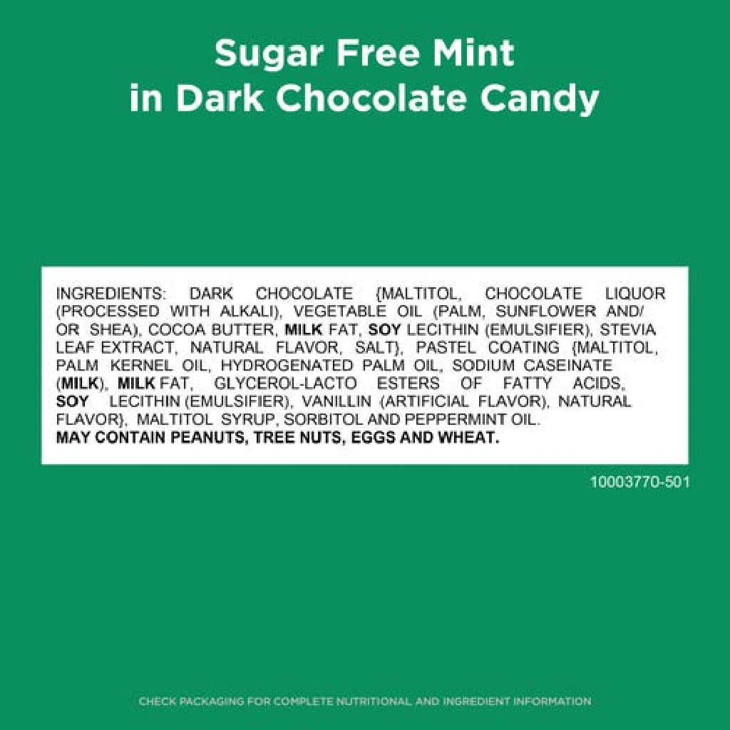 Russell Stover : Sugar Free Dark Chocolate Mint Candy - Image 5