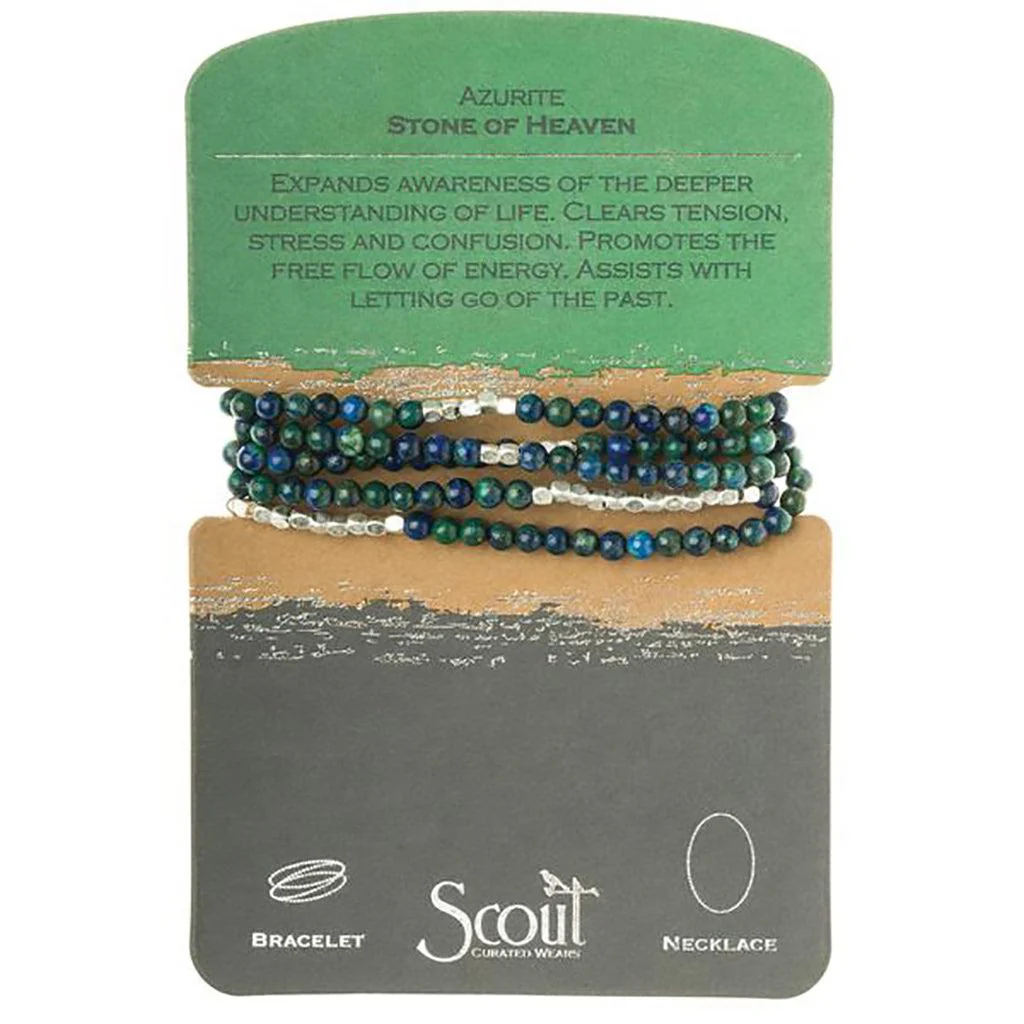 Scout Curated Wears : Stone Wrap Azurite