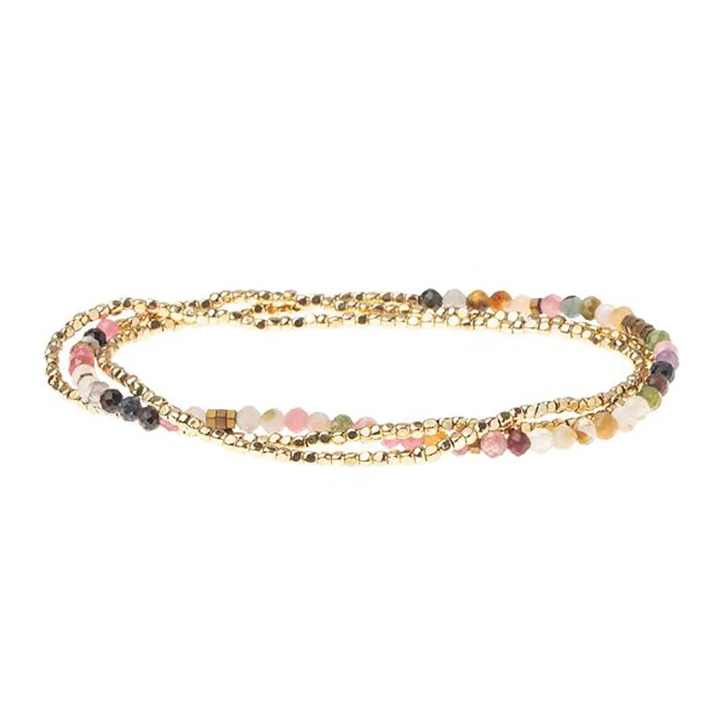 Scout Curated Wears : Tourmaline Gold Delicate Stone of Healing - Image 3