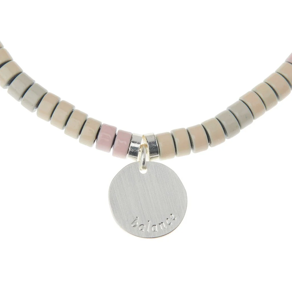 Scout Curated Wears : Stone Intention Charm Bracelet - Moonstone Silver Gold - Image 4