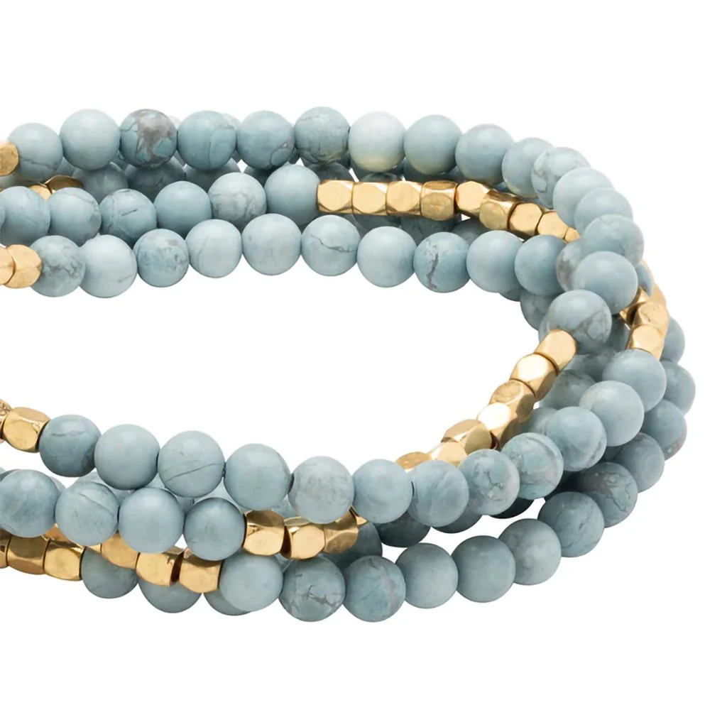 Scout Curated Wears : Stone Wrap: Blue Howlite - Stone of Harmony - Image 3