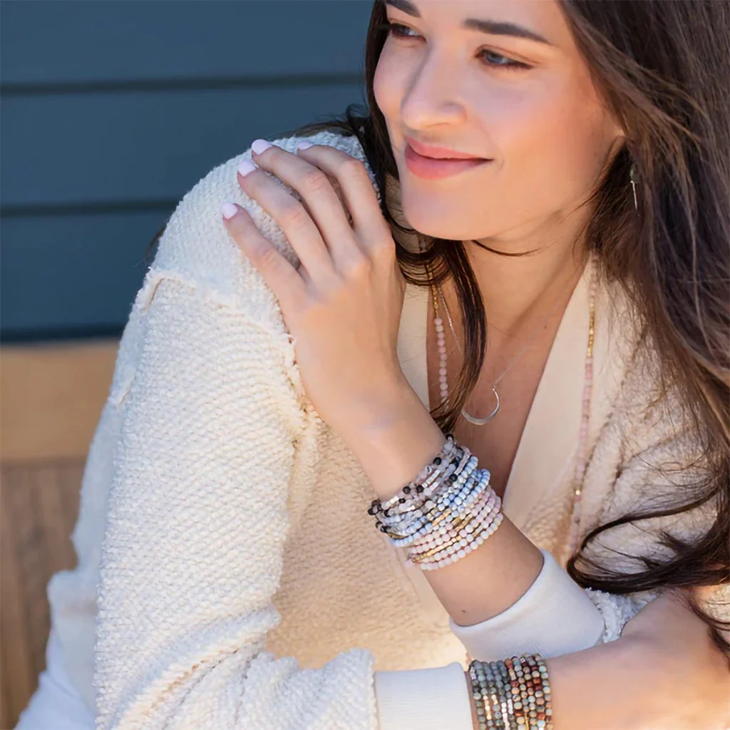Scout Curated Wears : Stone Wrap: Blue Howlite - Stone of Harmony - Image 4