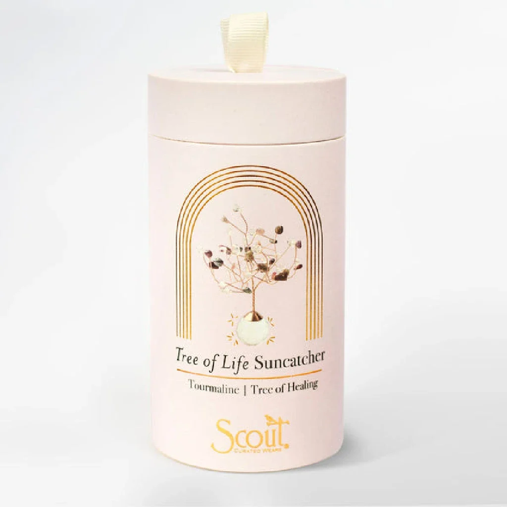 Scout Curated Wears : Suncatcher Tree of Life Healing/Gold - Image 2