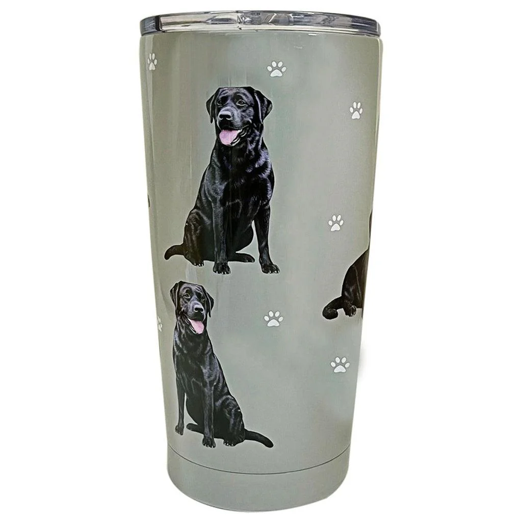 Serengeti : Black Lab Ultimate Tumbler - Stainless Steel