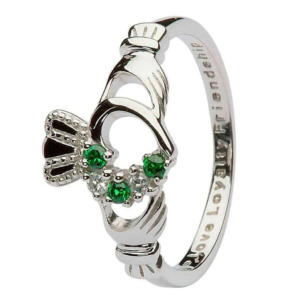 Shanore : Claddagh Heart Set Ring