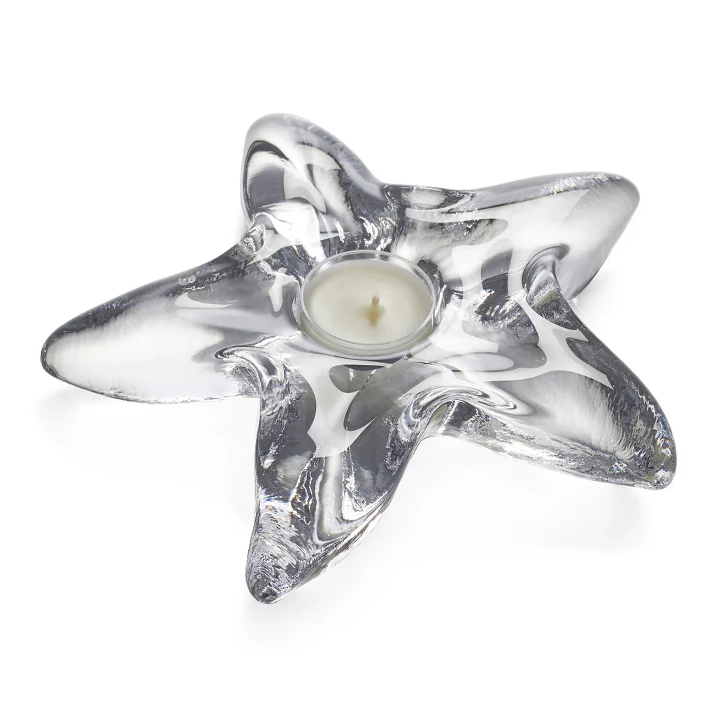 SIMON PEARCE : Starfish Tealight - Image 6