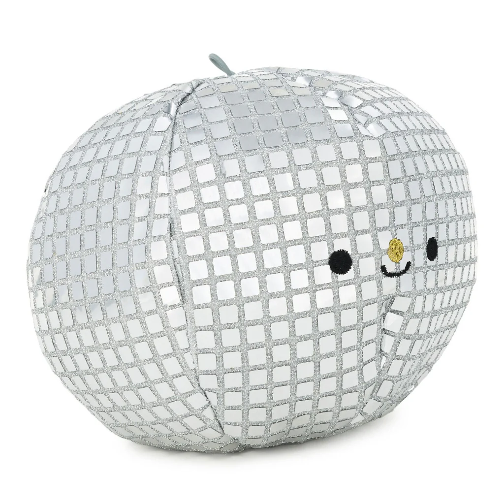 Hallmark : Small Disco Ball Plush With Sound, 6"