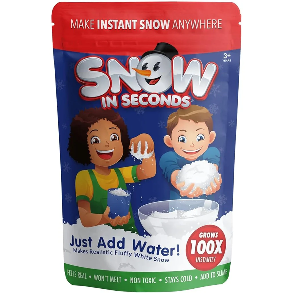 Snow In Seconds : Instant Artificial Snow - Makes 2 Gallons