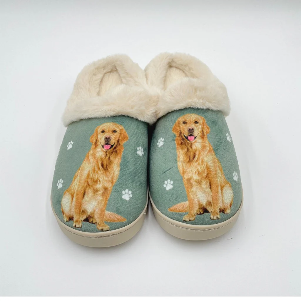 Snuggs : Golden Retriever Slippers - Image 2