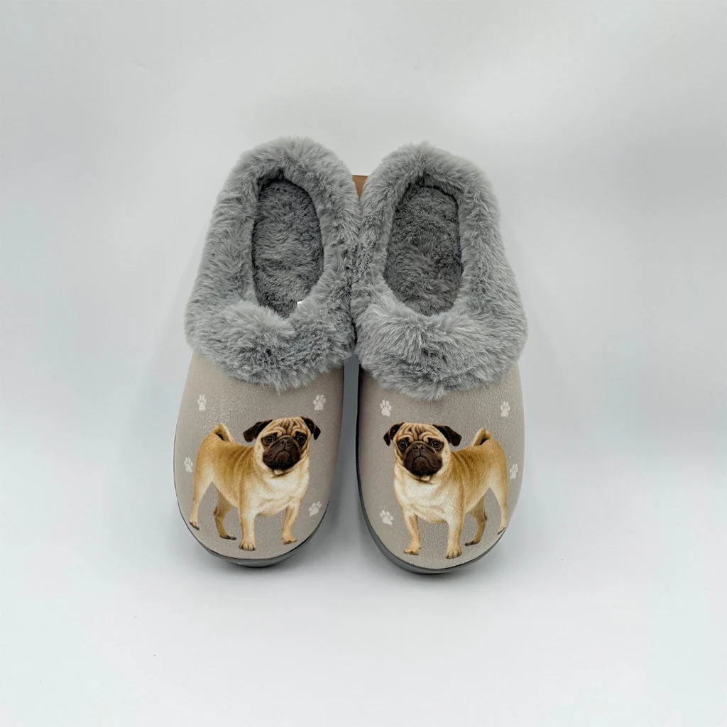 Snuggs : Pug Slippers
