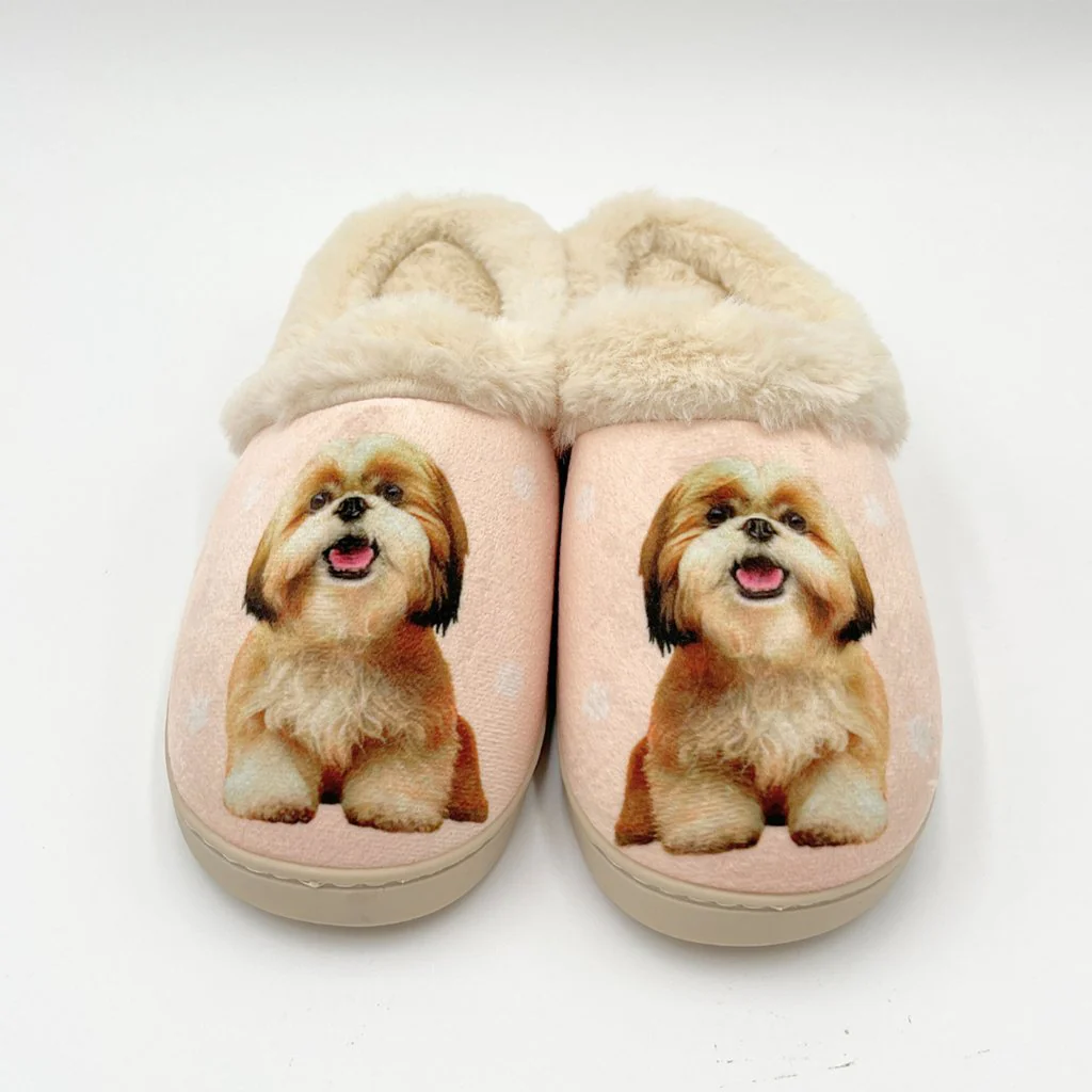 Snuggs : Shih Tzu Tan - Slippers - Image 2