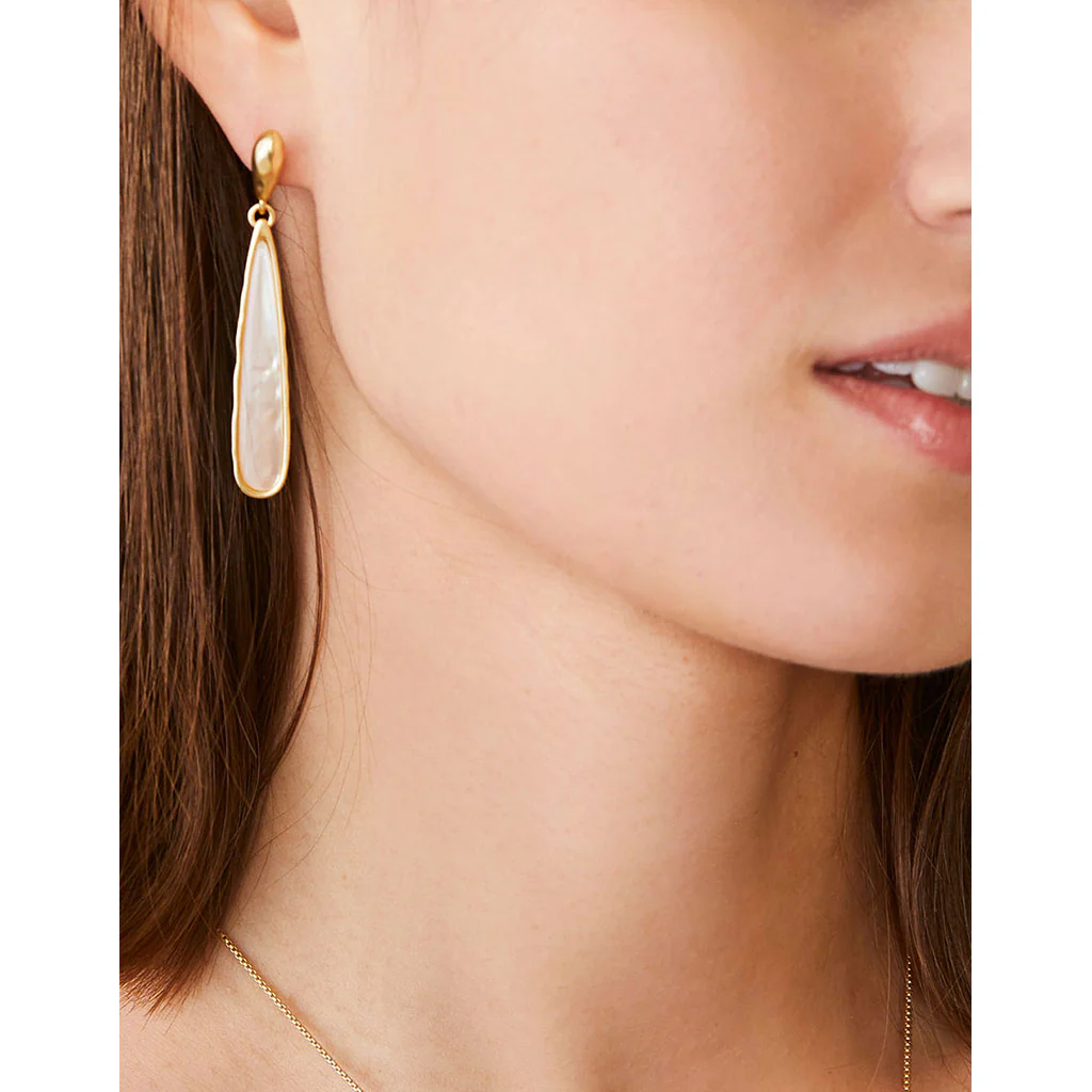 Spartina 449 : Mother-of-Pearl Drop Earrings - Image 2