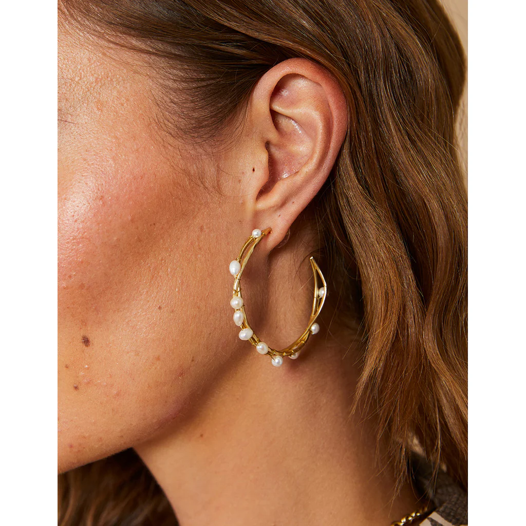 Spartina 449 : Swell Hoop Earrings - Image 3