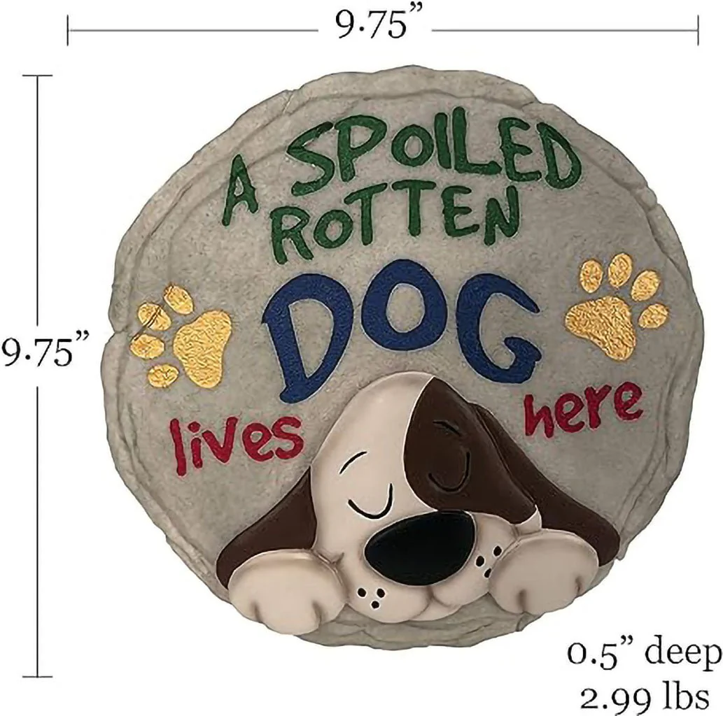 Spoontiques : Spoiled Rotten Dog Stepping Stone - Image 3
