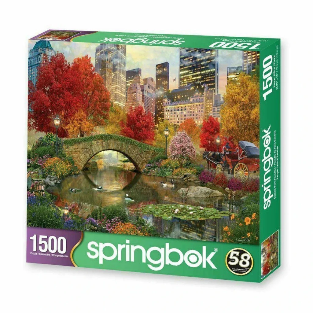 Springbok : Central Park Paradise 1500 Piece Jigsaw Puzzle