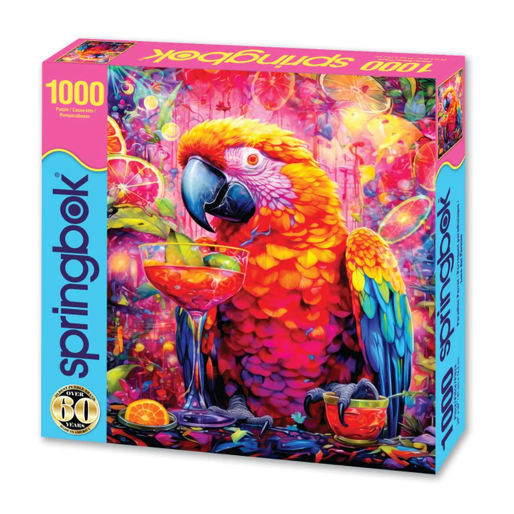 Springbok : Paradise Parrot - 1000 Piece Jigsaw Puzzle - Image 3