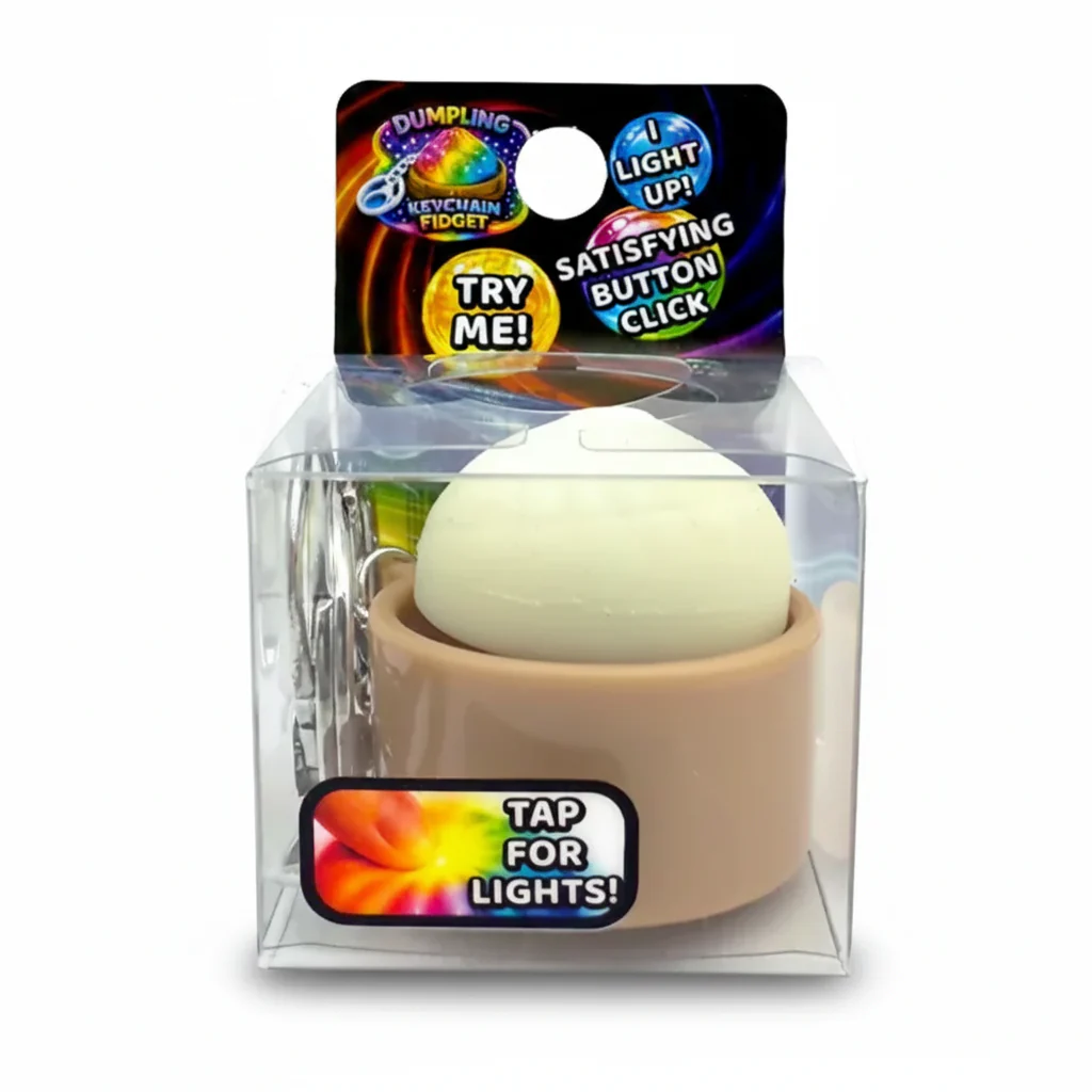 NOVELTY INC : Dumpling Light Up Keychain