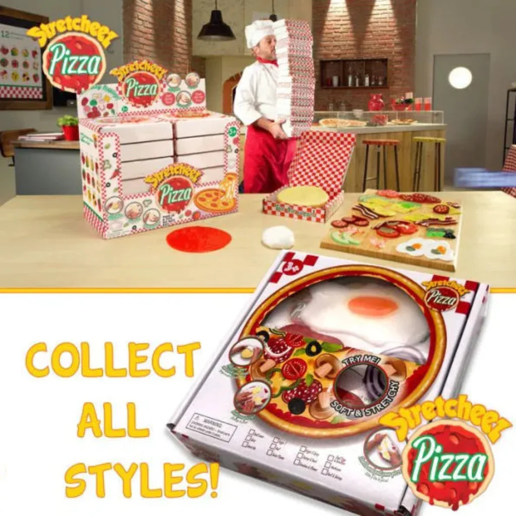 Squishy Toys  : Stretcheez Pizza - Assorted No Choice - Image 3