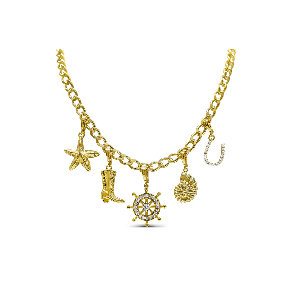 Stia : Charm Necklace - Coastal Cowgirl